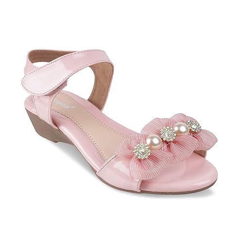 KITTENS Girls Beige Heels Sandal