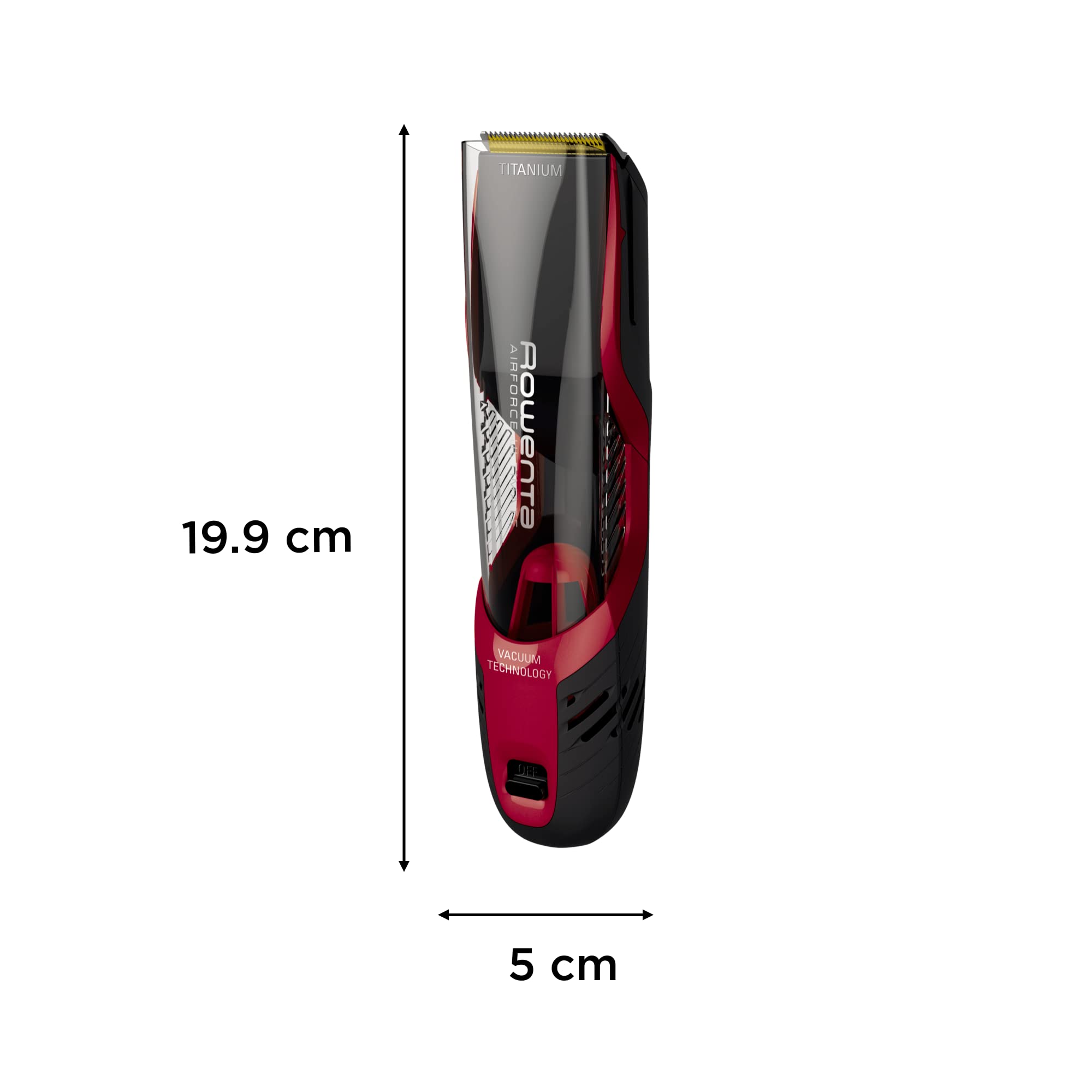 Rowenta Airforce Ultimate TN9310F1 maszynka do strzyżenia włosów z systemem próżniowym