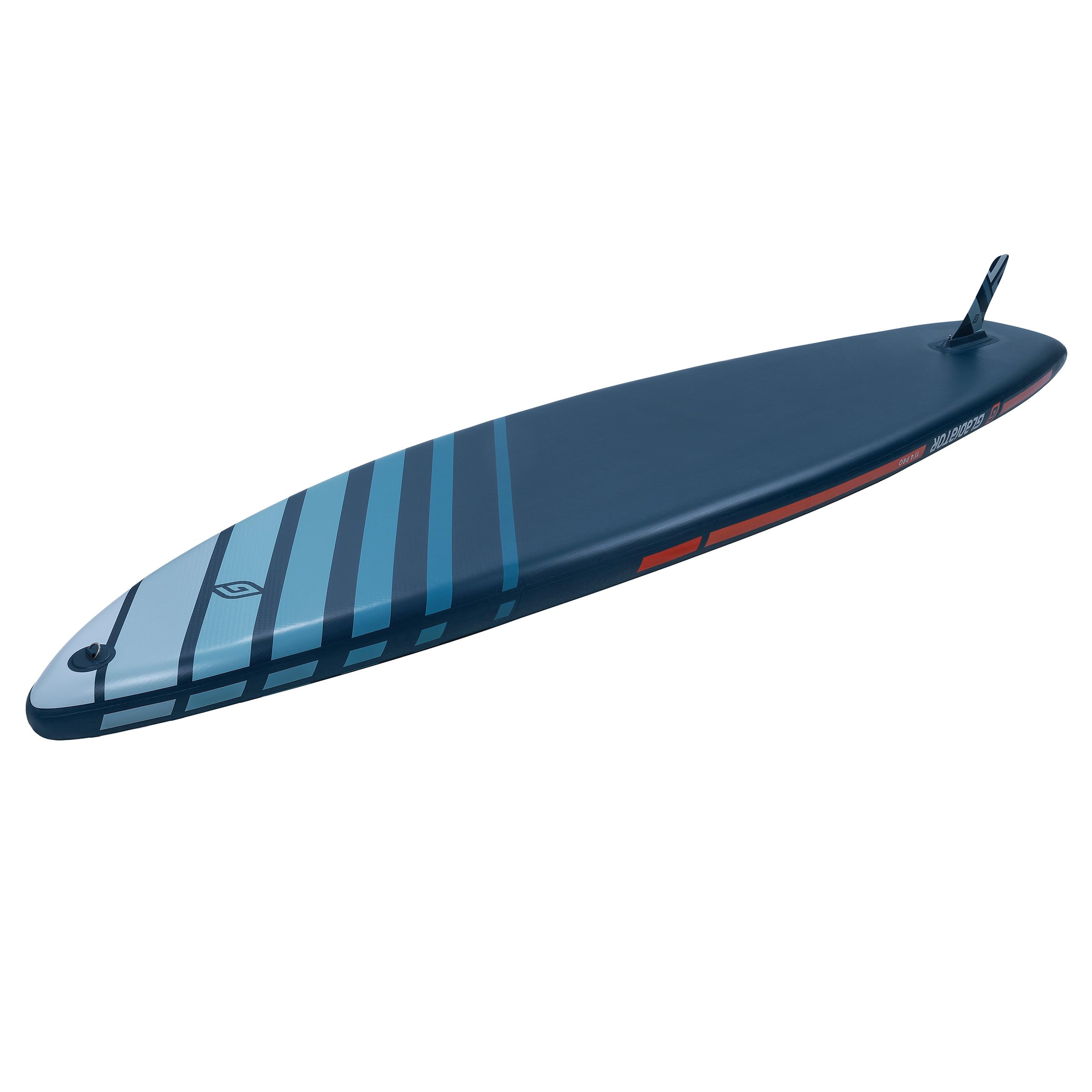 Gladiator PRO Touring SUP aufblasbar, Stand Up Paddle Board Set mit Carbon Paddel, Premium iSUP für Lange Touren, bis 26 PSI