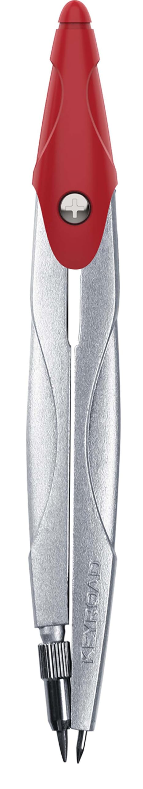 KEYROAD Zirkel/komfortabler Griff/ergonomisches Design/Kunststoffgehäuse/für Schüler/für die Schule/mit zusätzlichen Minen / 3 Farben / 20 Stück pro Packung
