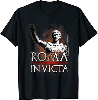 SPQR Ancient Rome Caesar Augustus Roma Invicta T-Shirt, Tank Top, V-Neck, Sweatshirt, Hoodie, Long Sleeve, for Men Women Black