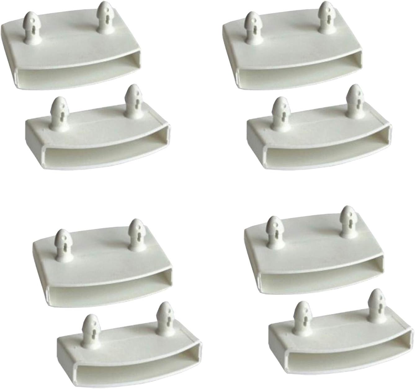 Pro Bamboo Kitchen 10pcs Bed Slat Plastic Center Cap 55x9mm