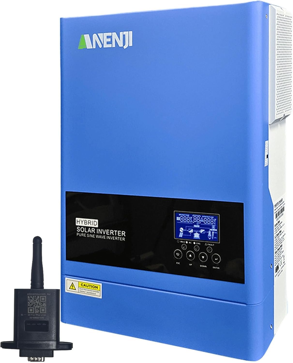 Y&H 6,2 KW Solar-Hybrid-Wechselrichter – 48V, Reine Sinuswelle, Mit MPPT 120A & WLAN