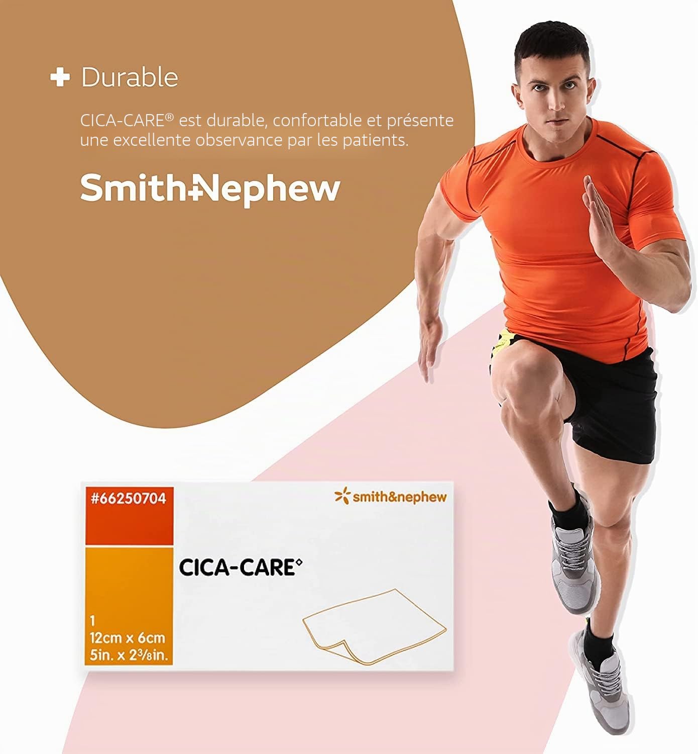 Smith&Nephew Cica-Care Gel Silicone Sheet 12cm x 6cm - Stérile - 1 unité