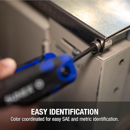 Miniatura 5 de Sunex 98517F SAEMetricJuego de llaves hexagonales plegables de 17 piezas