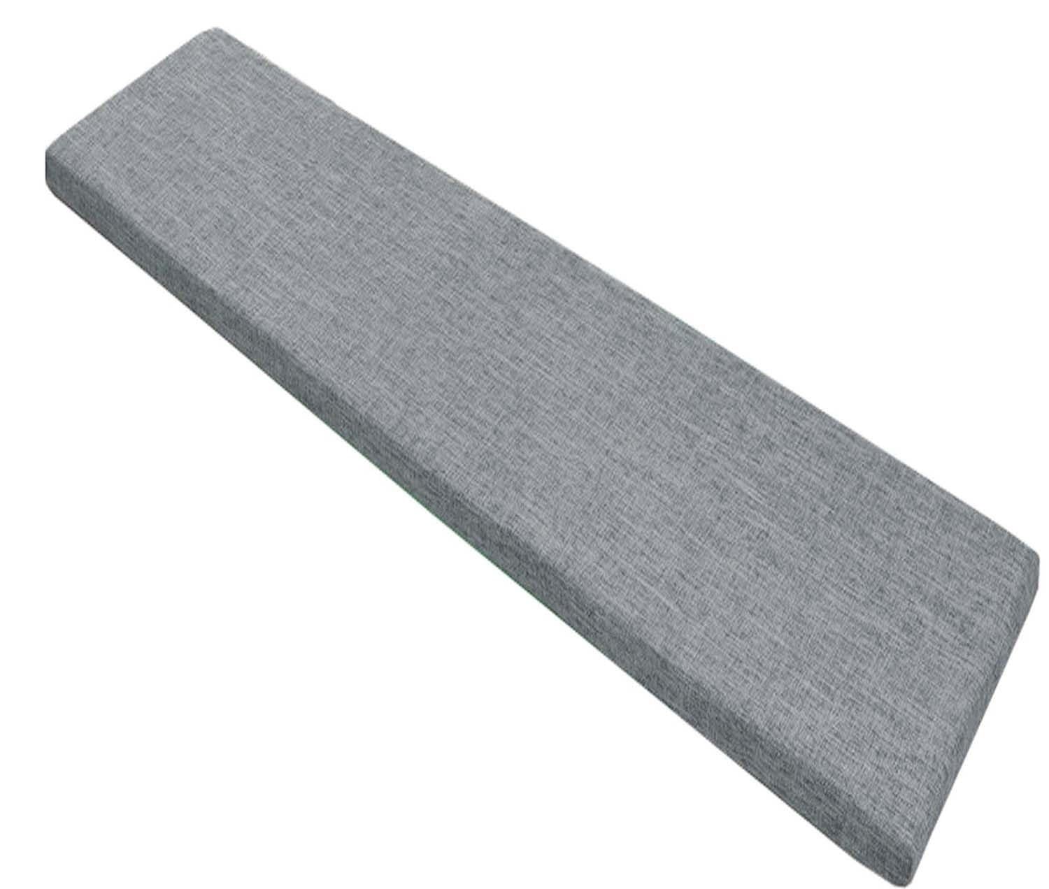 Coussin de jardin haut de gamme 140x60 cm avec housse élégante et confortable