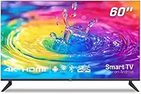 Smart TV HQ 60" 4K tela sem bordas design Slim HQS60NKHM