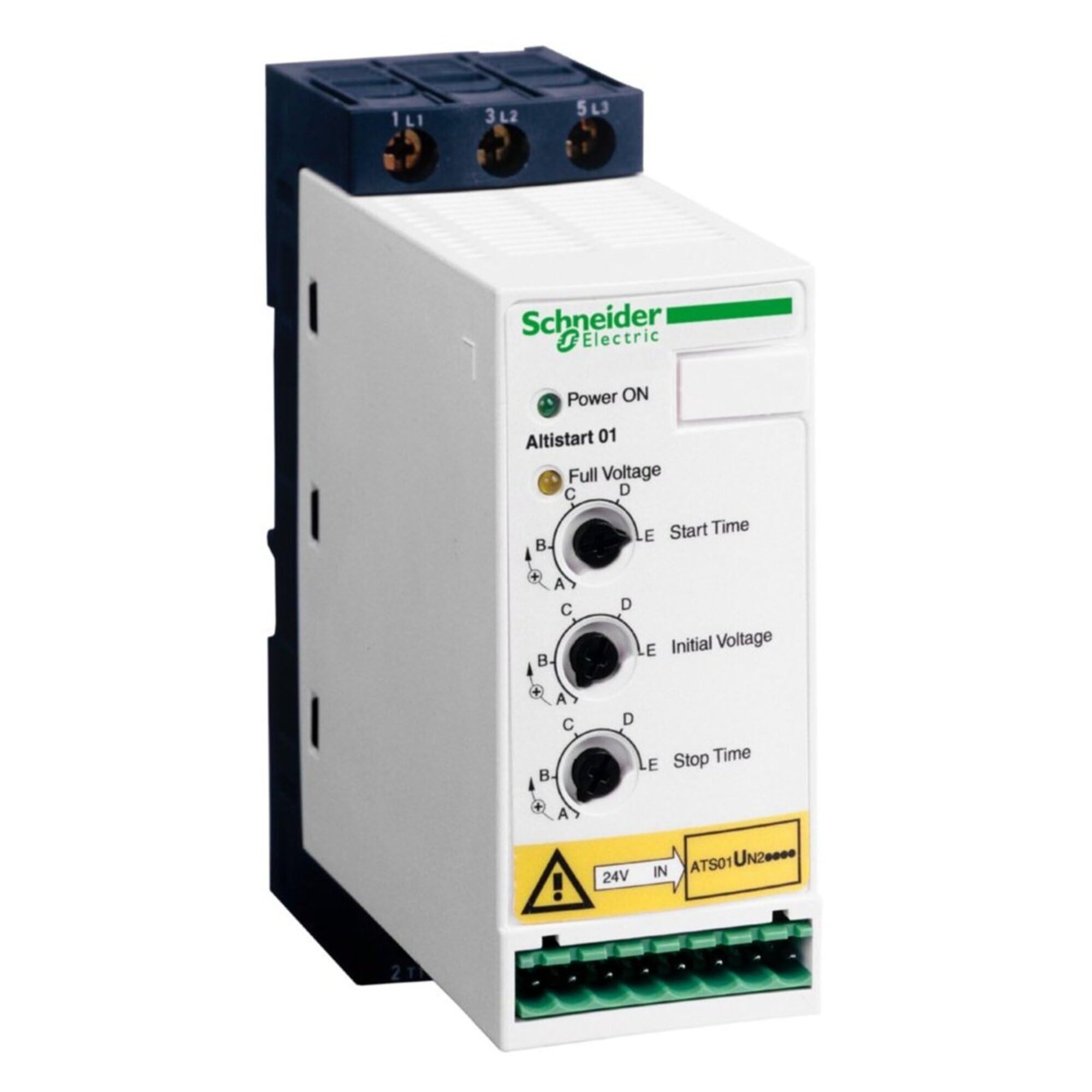 SCHNEIDER ELECTRIC ATS01N206RT Soft Start 440-480V AC6a Ats01