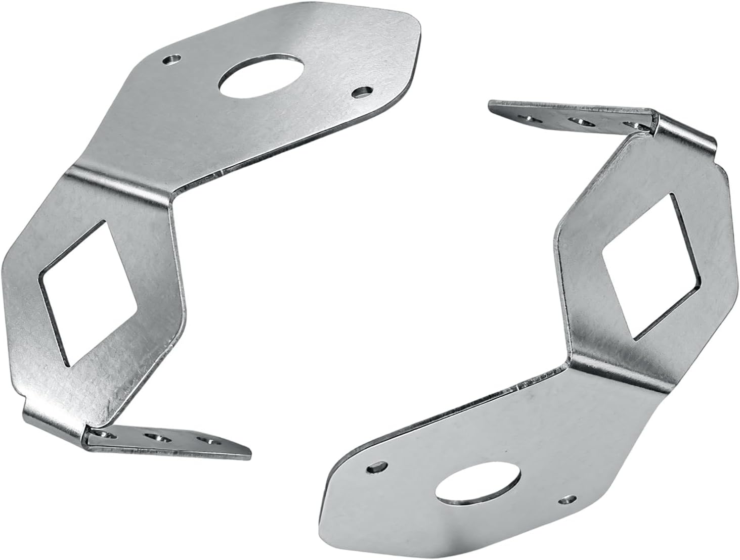 Watermelon Light Bracket,Fits for Watermelon Mirror Turn Signal Angled Stainless Steel Bracket Holder 2 Pack( Lights Not Includes)