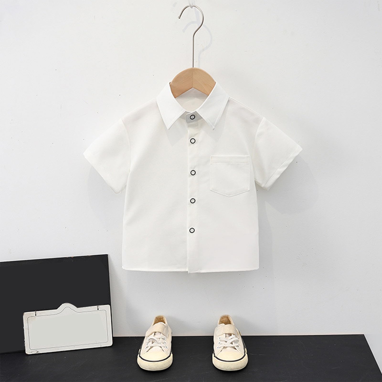 Completi Estivi Bambino, Vestito Battesimo Bambino, Set Neonato - Completo Elegante Camicie Pantaloncini, Adatto Per Compleanni E Altre Occasioni, 1-6 Anni