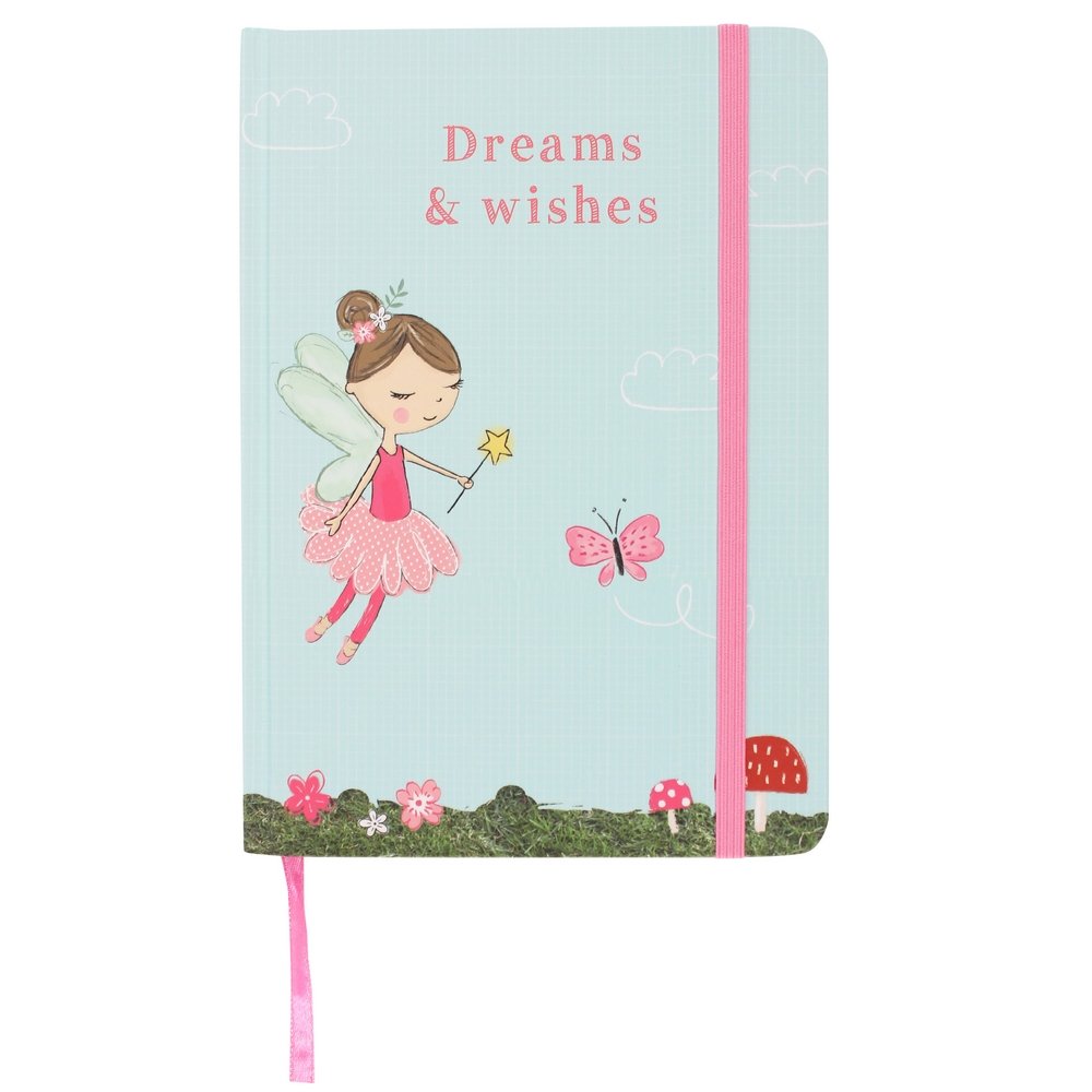 Something Different Blue Forest Fairies Notebook, A5