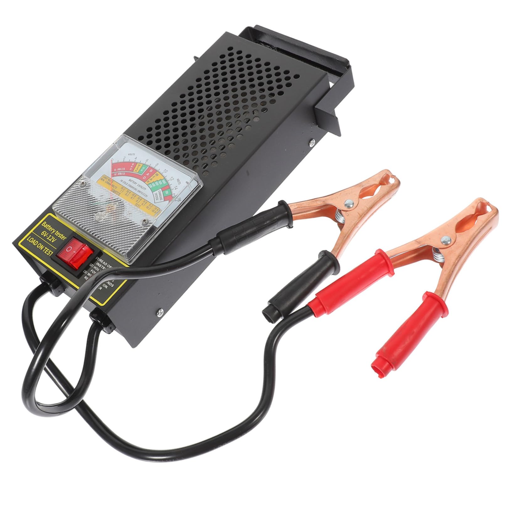 Luxshiny Car Battery Tester Automotive Tool Battery System Analyzer for All Acid Batteries Compact Durable Essential for Garages and Car Users with Printing Function