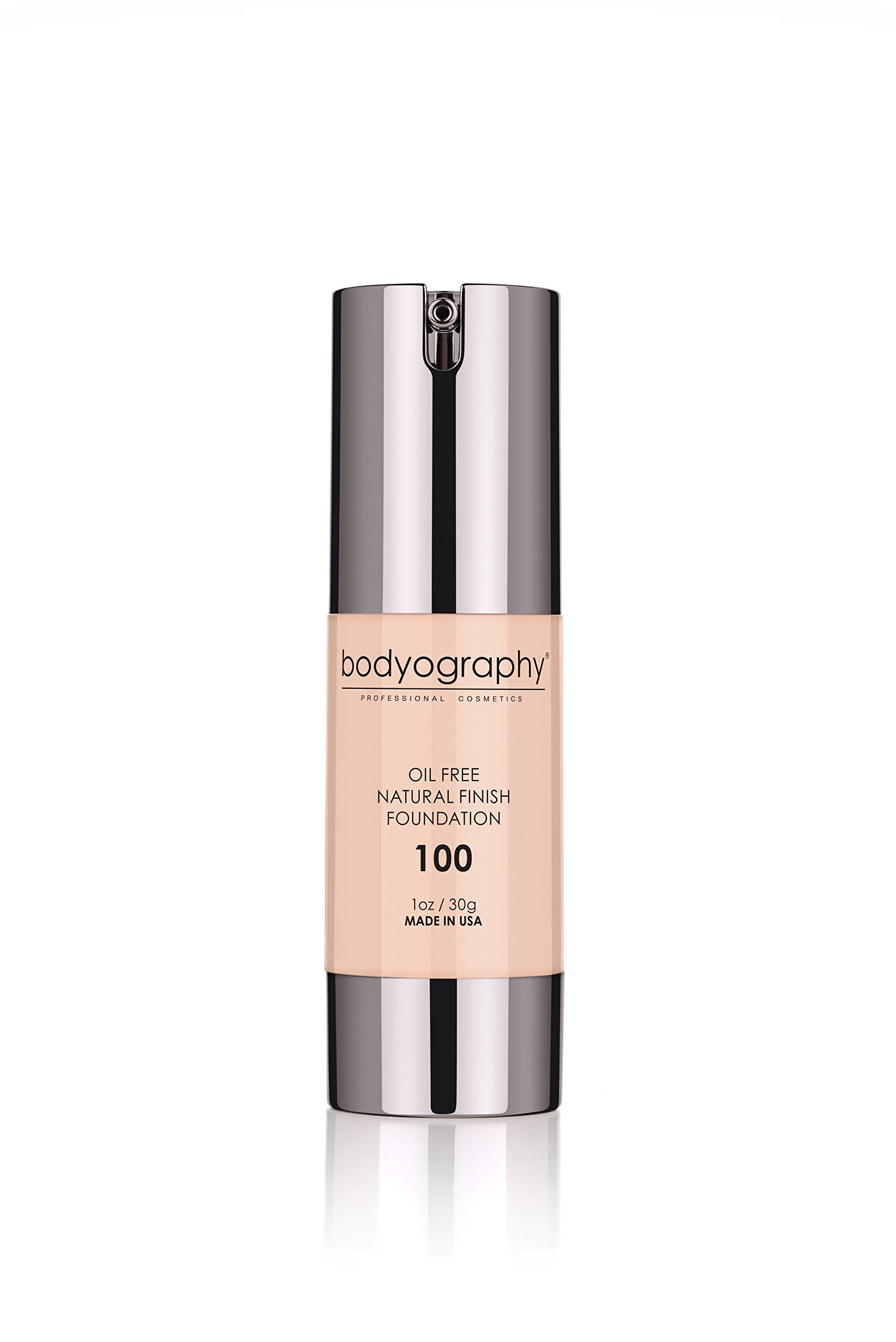 Natural Finish Foundation - 100 Light Neutral by Bodyography for Women - 1 oz Foundation