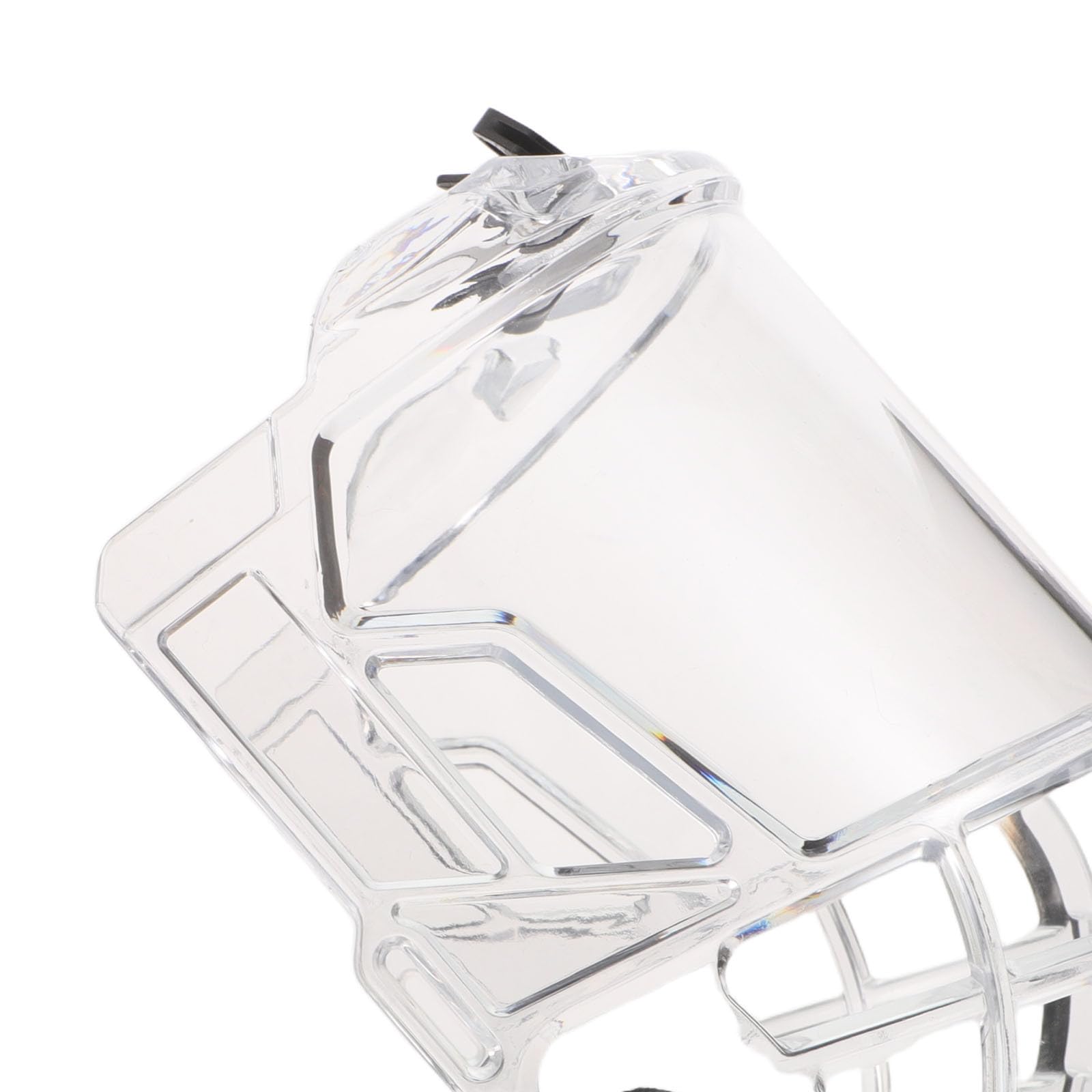 Visera para Protección de Casco Transparente Hockey Hielo para Diseño Ligero y Fácil de Limpiar, Material PC Resistente Segura para Adulto Juvenil