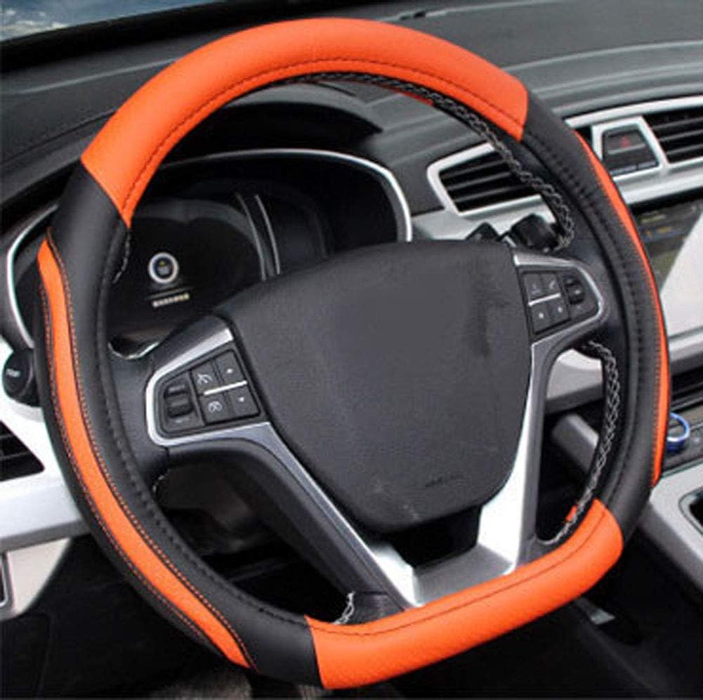 BuilLLin D Cut Steering Wheel Cover D Shaped Flat Bottom