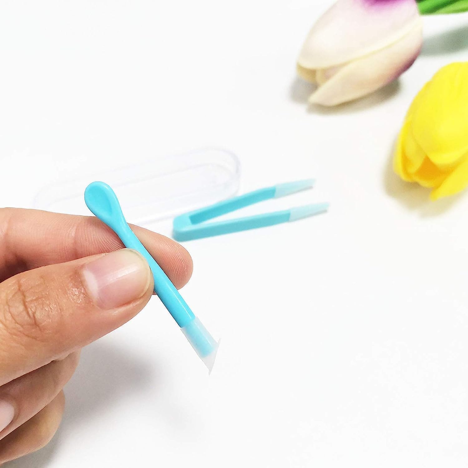 Rosojodg Blue Contact Applicator, Contact Lens Remover Tool, Contact Lens Applicator Tool - Image 4