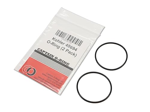 Captain O-Ring - Repuesto 48694  K-48694 Orings para válvulas de ducha Kohler específicas y grifos de lavabo (paquete de 2)