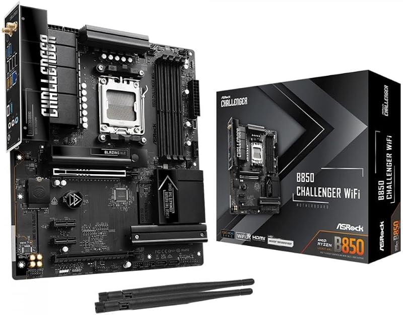 Placa Mãe ASRock B850 Challenger WiFi, Chipset B850, AMD AM5, ATX, DDR5

R$1.408,98
ou em até 12x de R$ 130,48 sem juros