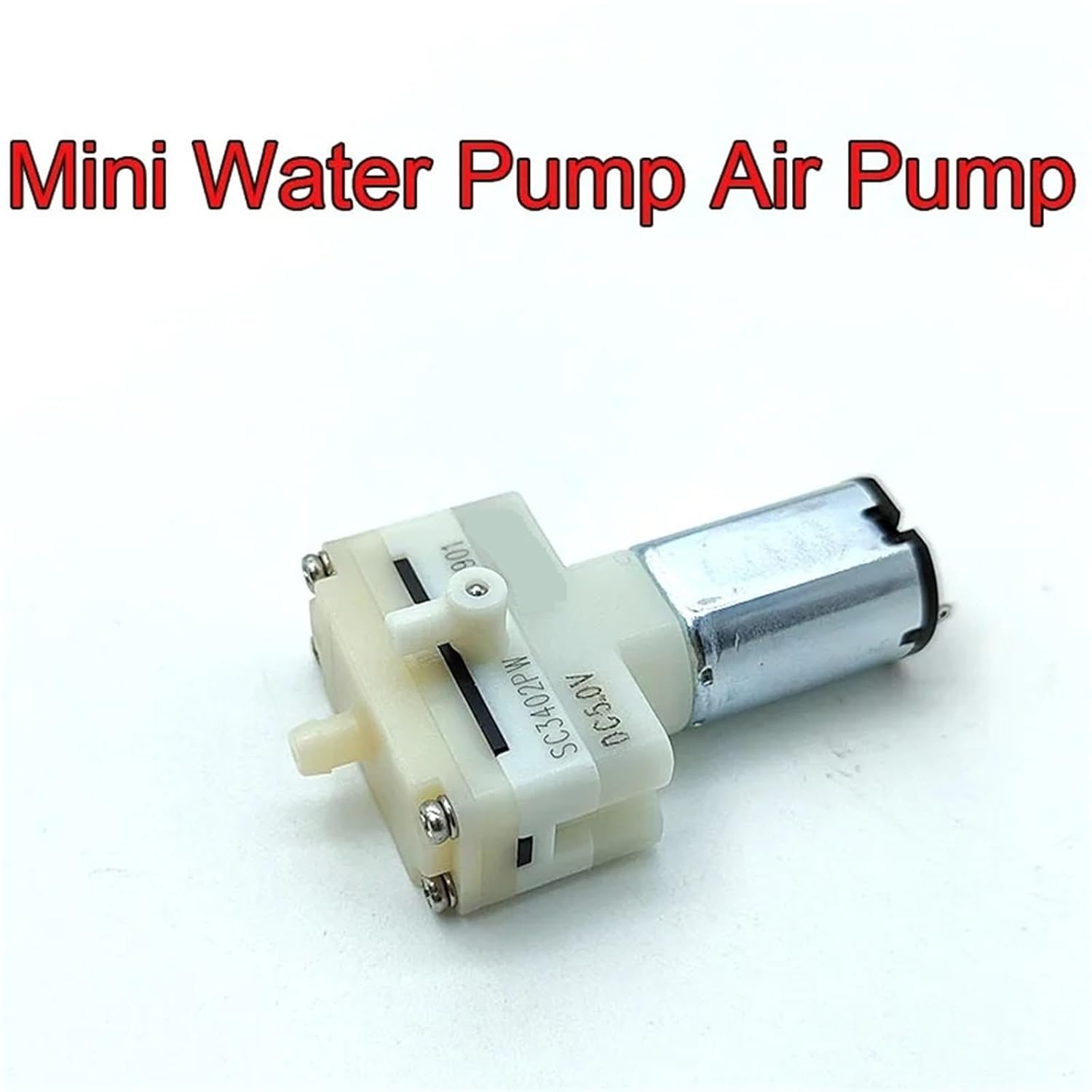 SC3402PW DC 5V Mini Vacuum Pump SC3402PW 031 Motor Diaphragm Air Oxygen Pump Negative Pressure Suction Pump 1Pcs
