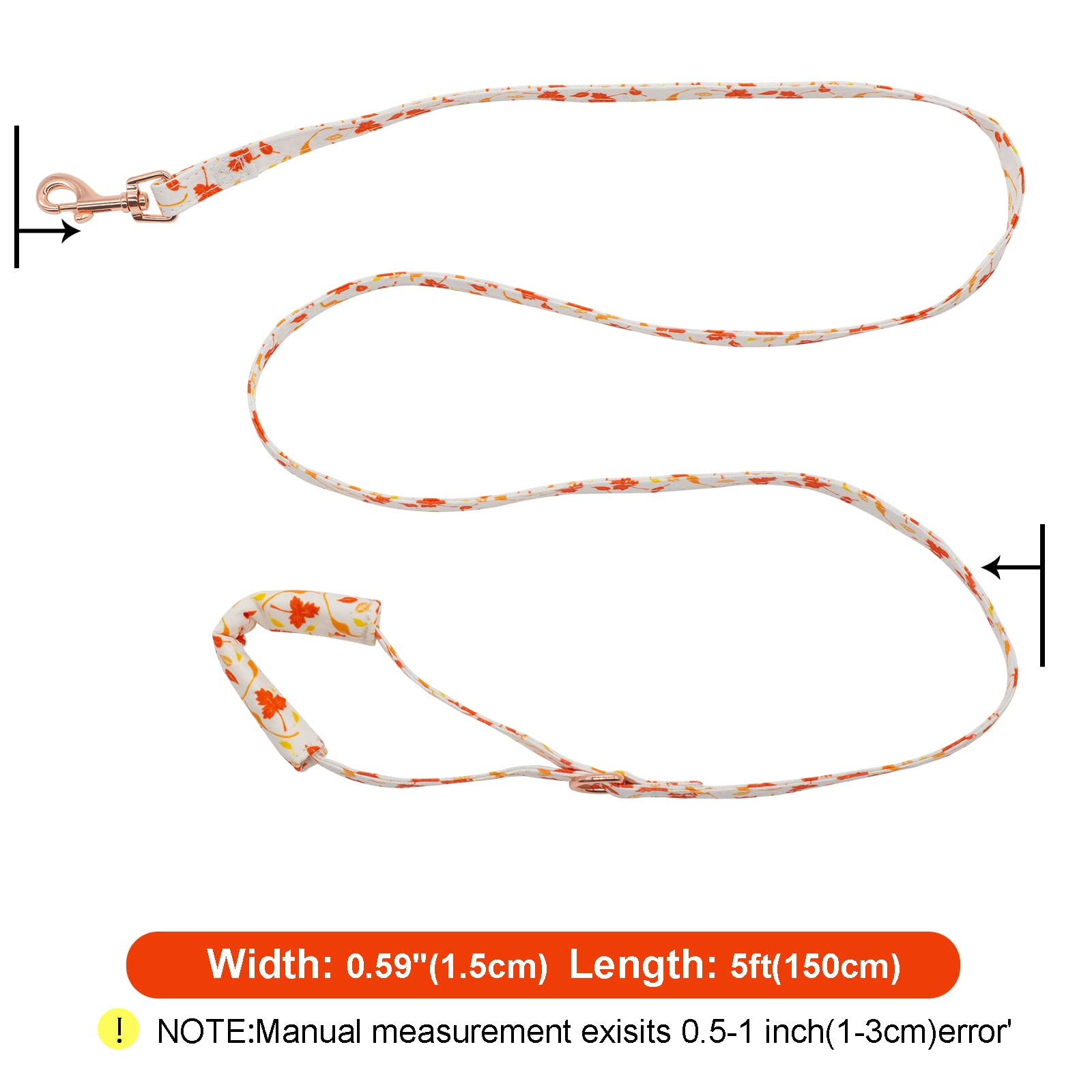 Amazon | 犬の首輪とリードセット 調節可能 強力ゴールドバックル