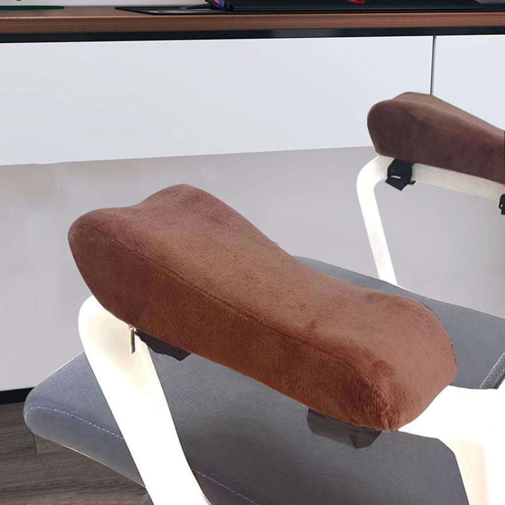 YSMLE Chair Arm Pads with Comfort Memory Foam, Arm Rest Pillow,Gaming Chair Arm Rest