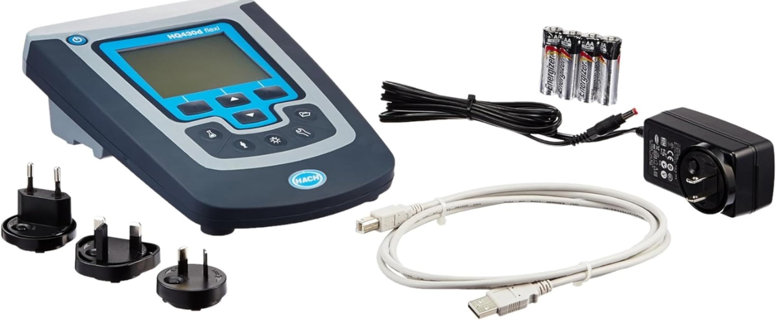HQ430d Benchtop Single Input, Multi-Parameter Meter - pH, Conductivity, Optical Dissolved Oxygen, ORP, and ISE, HQ430D