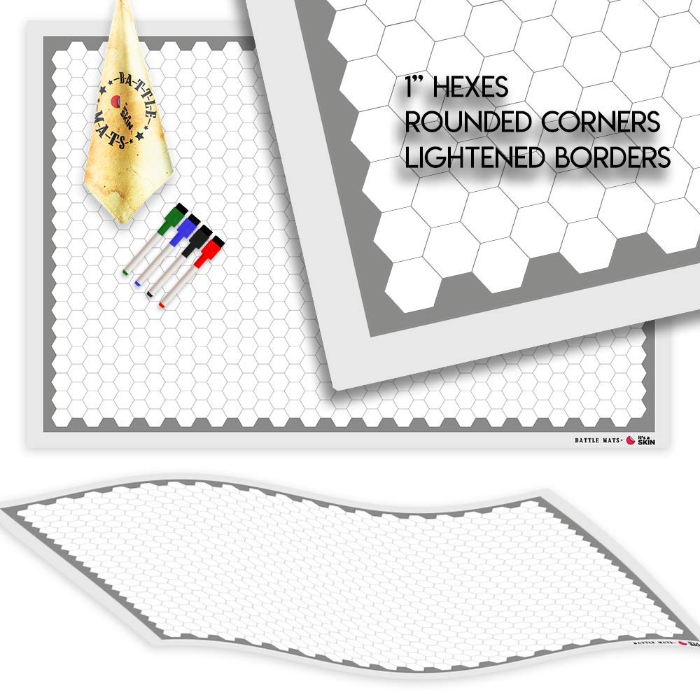 Buy Battle Mat Dungeons and Dragons for DND, Warhammer, Grid Table Top