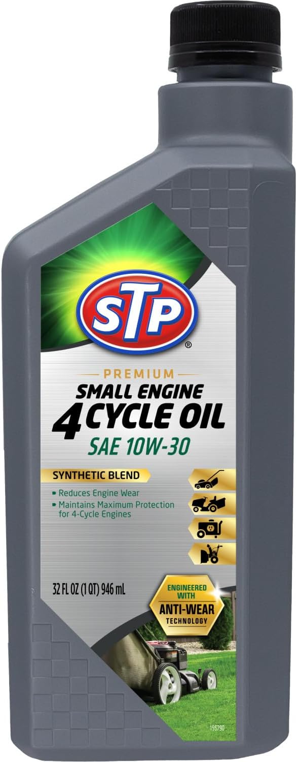 STP Premium Synthetic Blend 4 Cycle Small Engine Oil, SAE 10w30 Motor photo 9