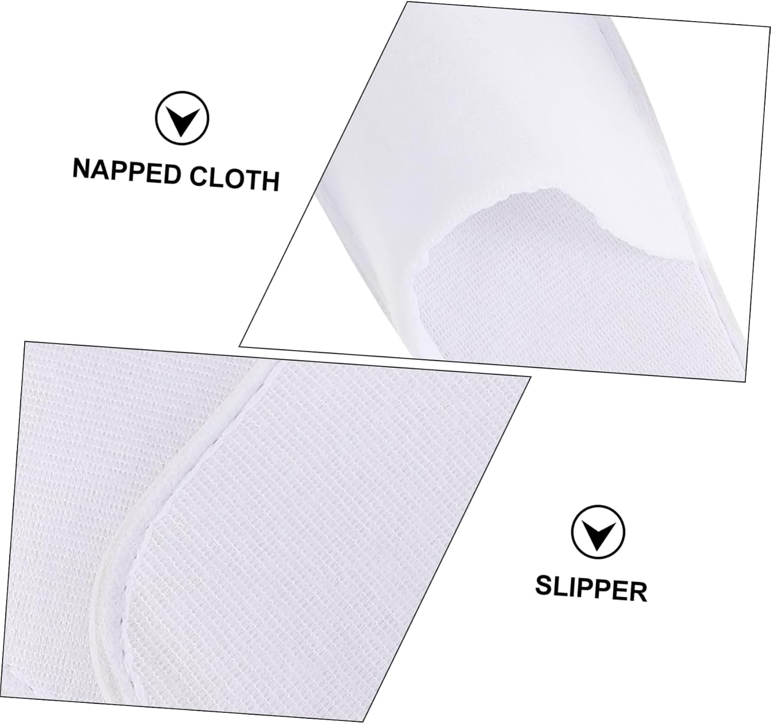 10Pairs Lightweight Disposable Slippers Comfortable Indoor Slippers for Home Hotel and Guest Use Open Toe Design for Hospitality and Nail Salons