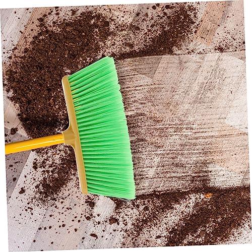 Anneome Broom Head Replacement Plastic Broom Accessories 12.6 Inch with Thick Bristles for Indoor Outdoor Floor Kitchen Cleaning
