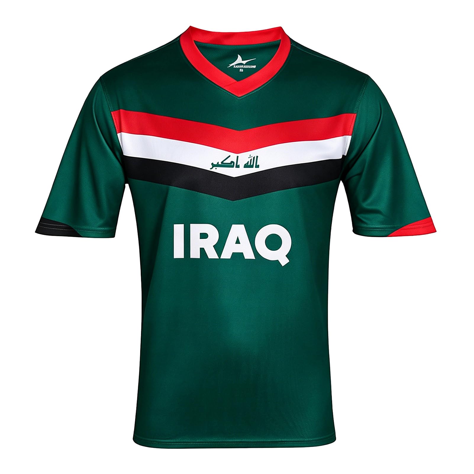 2026 Football Cup T Shirts Soccer Fans 48 National Teams Sport Casual National Flag Printing Cheer On Jersey Mens Womens Training Stretch Breathable Quick Dry Tee Shirt Iraq M — image 1
