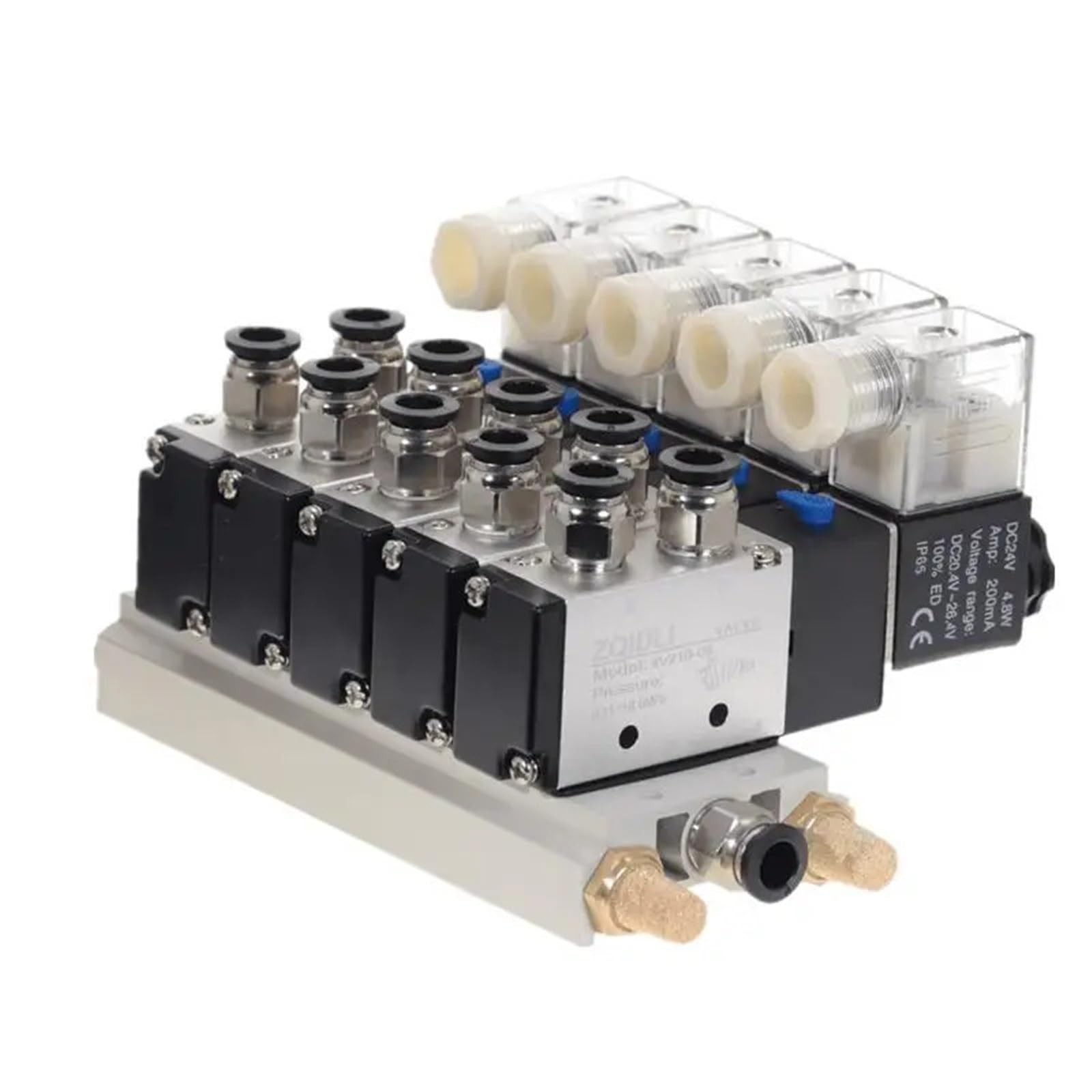 Électrovanne pneumatique 4V210-08 pour résoudre les fuites d'air en AC 110V