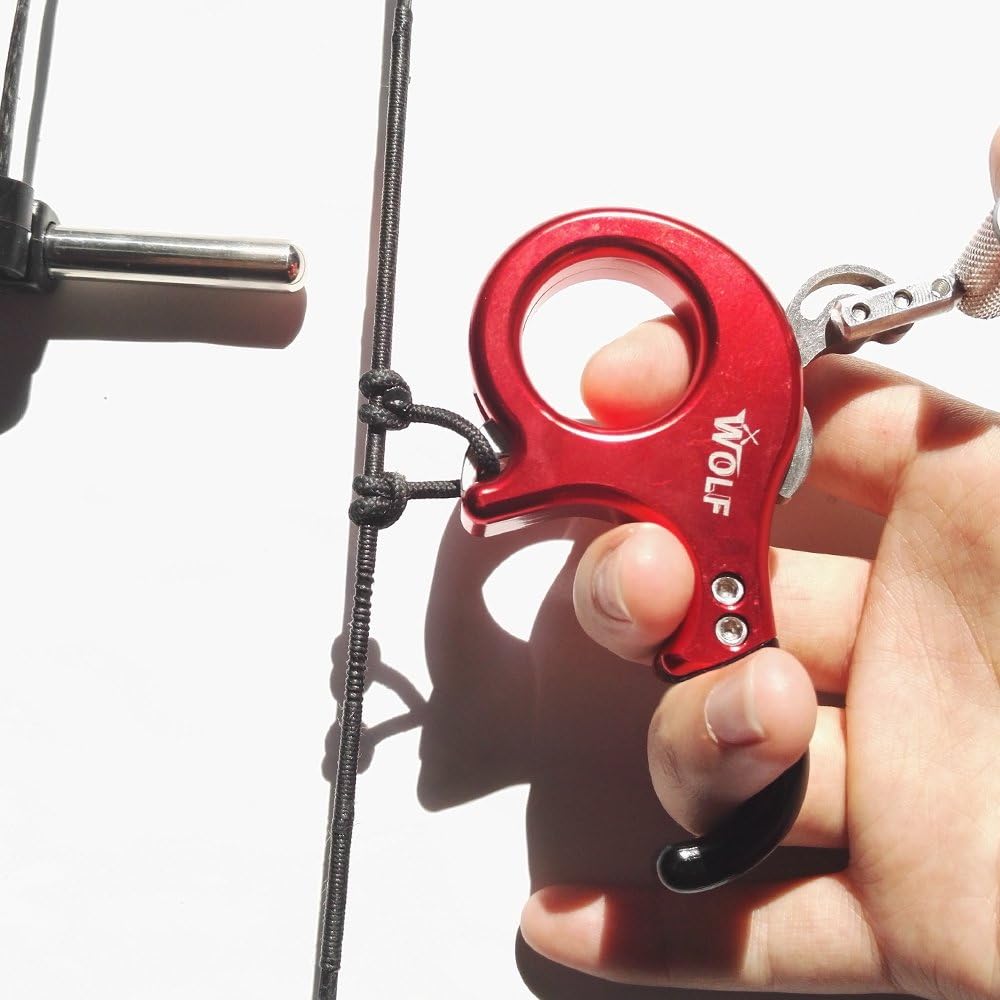 SHARROW Bow Release Aid 3 or 4 Fingers Thumb Archery Release Trigger for Compound Bow Accessory