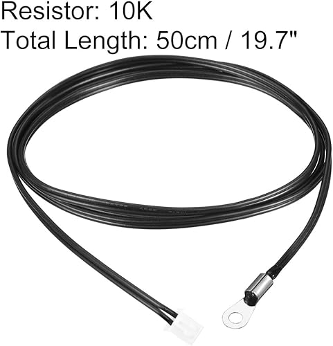 Miniatura 5 de uxcell 10K NTC - Sensor de temperatura sensible para aire acondicionado