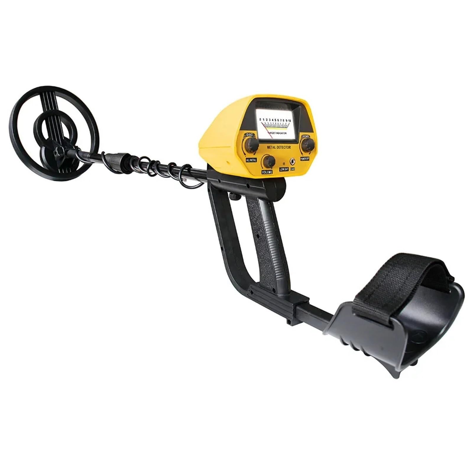 JVDDI Underground Gold Metal Detector Finder Search Treasure Objects Buried Long Range Scan With Headphones