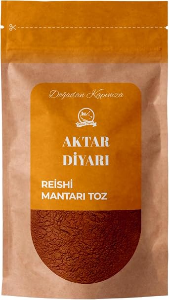 Aktar Diyar  Reishi Mantar  Ekstrakt Toz 50 GR - Ba kl k Destekleyici G da Takviyesi, GDT-ADY70120