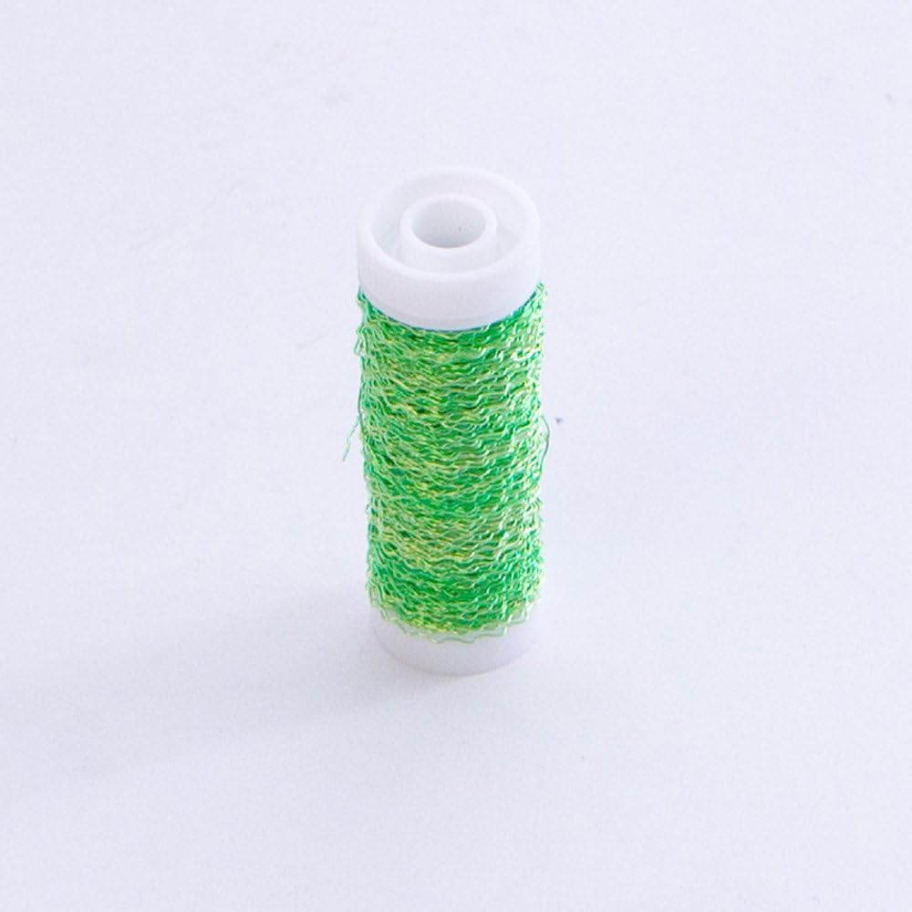 Bullion Wire Reel Crinkled Floristry Wire 30 Metre Roll Smithers Oasis