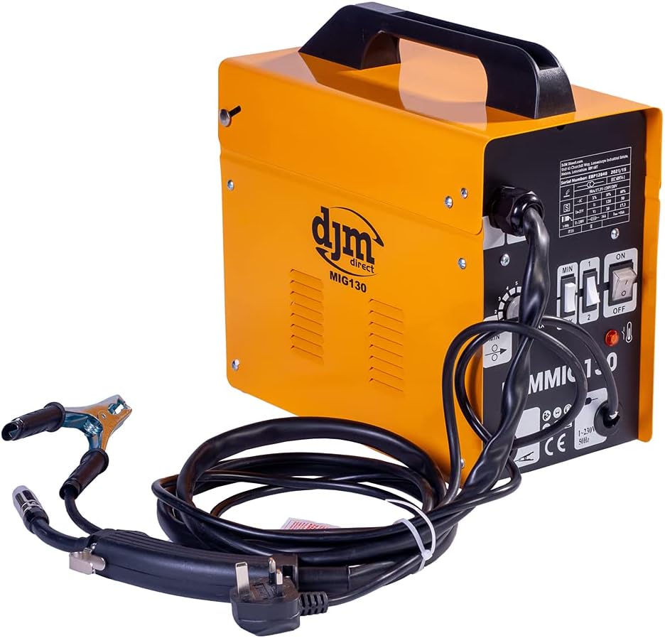 Mig Welder Welding Machine Gasless 130amp - Runs of stanard Household Plug 230V 13amp