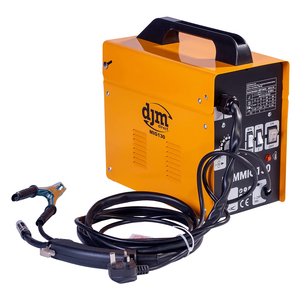 Mig Welder Welding Machine Gasless 130amp - Runs of stanard Household Plug 230V 13amp