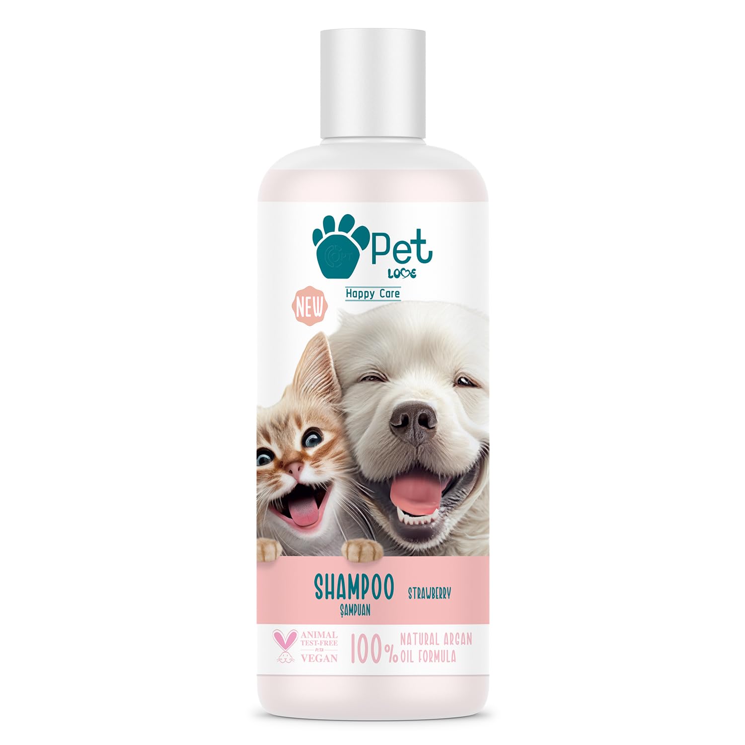 Pet Love Şampuan, Çilek, 250 Mililitre