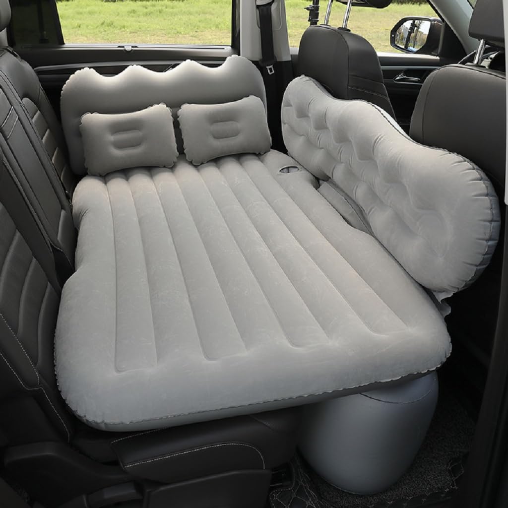 Matelas gonflable de voiture pour A4 camping et sieste en lit nomade beige