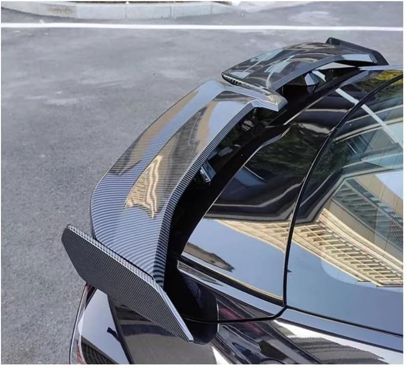 Aileron de coffre Peugeot 607 407 améliorant l'aérodynamisme style carbone