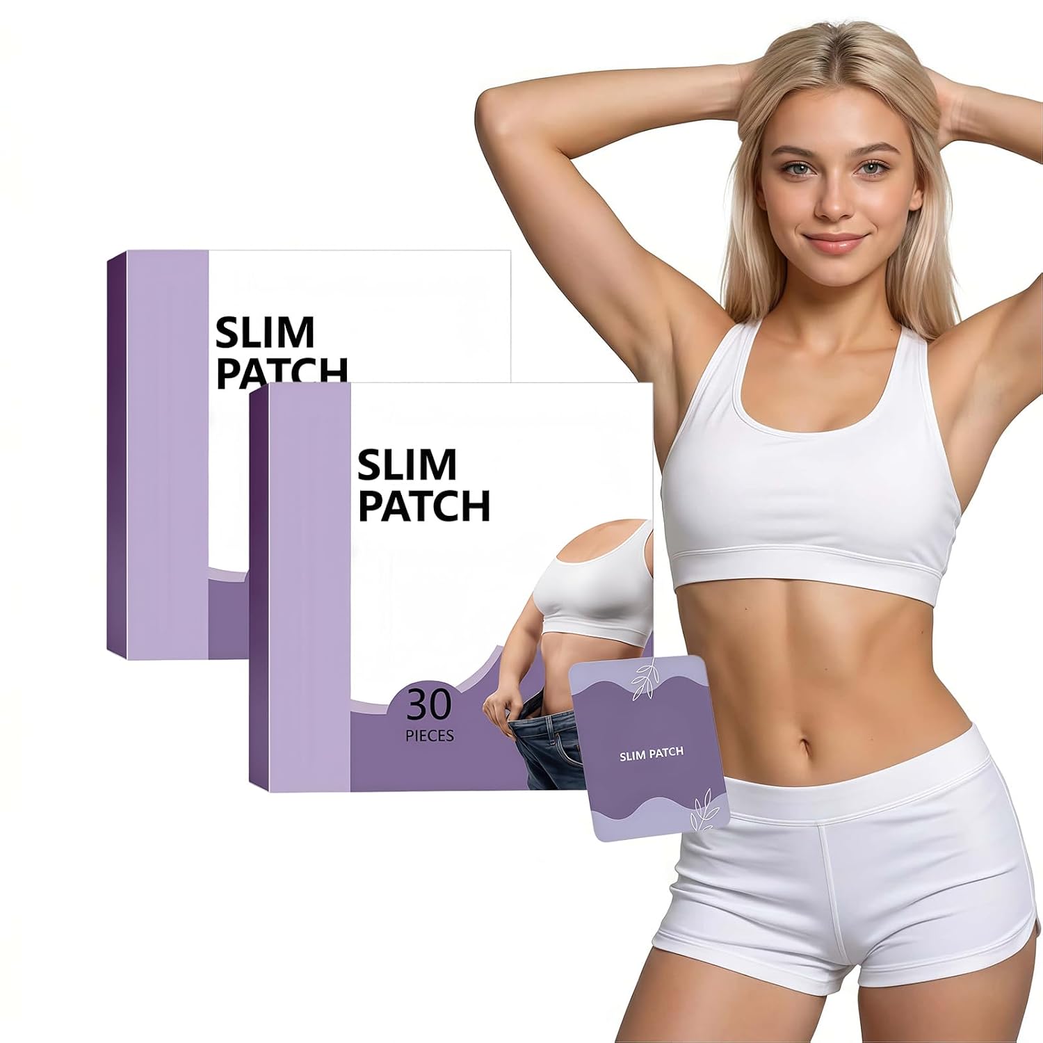Upgraded Body Patches, Support for Women & Men, Works All Over The Body Around The Clock, Easy Daily Application 60 Patch (2box)