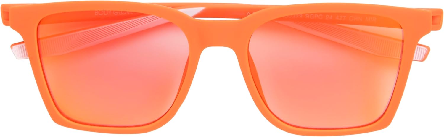 Body Glove Juiced Sunglasses Square, Black, 53 mm