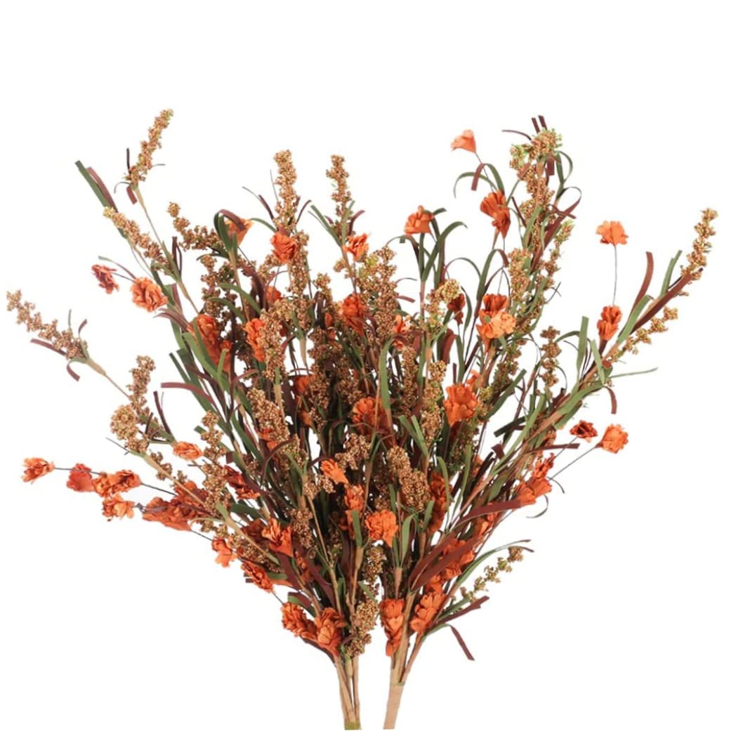 Bouquet de fleurs d'automne artificielle pour créer une ambiance chaleureuse dans votre salon