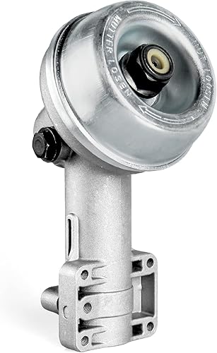 Toolcool Reemplazo de la cabeza de la caja de cambios de la cabeza de la caja de engranajes para Stihl Weed Eater Head FS91R FS120 FS200 FS220 FS400