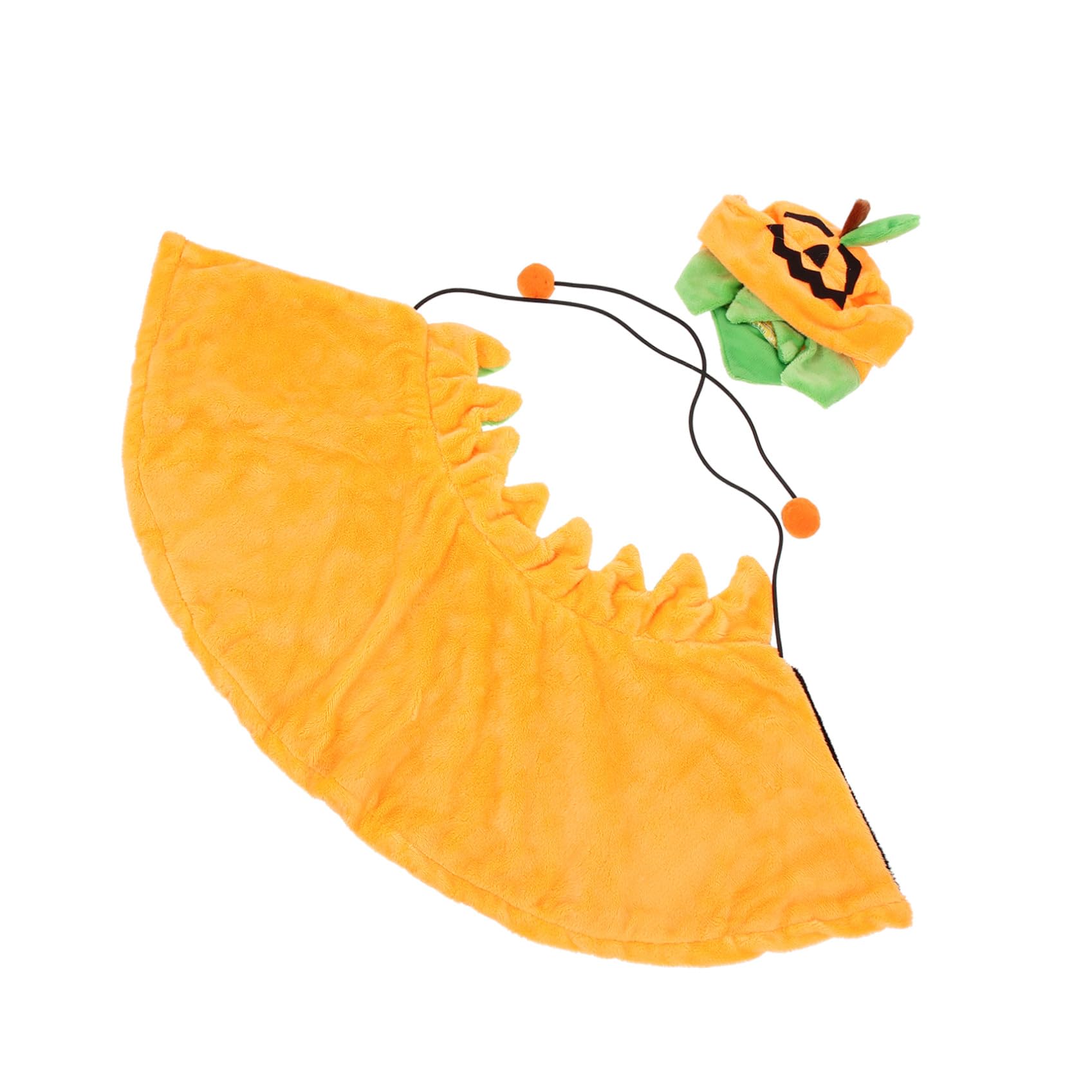 SUPVOX 3 Set Mantello Per Animali Domestici Abbigliamento Per Cani Di Halloween Costume Da Cucciolo Di Zucca Criniera Di Cane Costume Cosplay Per Animali Domestici Prop Peluche