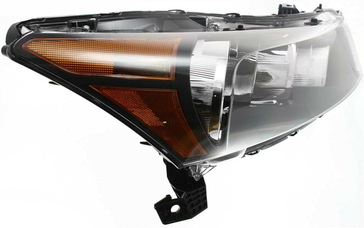 Set of 2 Headlight Headlamp Assembly Halogen Clear Lens Driver Left & Passenger Right Side For 2008 2009 2010 2011 2012 Honda Accord Sedan - HO2502130 HO2503130