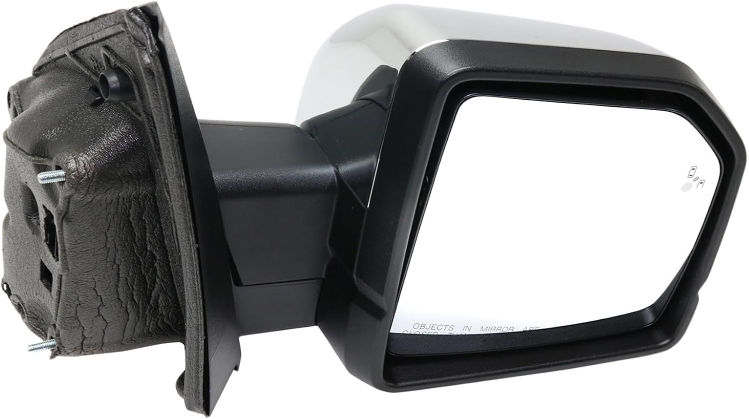 Garage-Pro Mirror Compatible with Ford F-150 2015-2017 Passenger Side With Heated Power Folding Blind Spot Detection in Glass In-housing Signal Light Puddle Light
