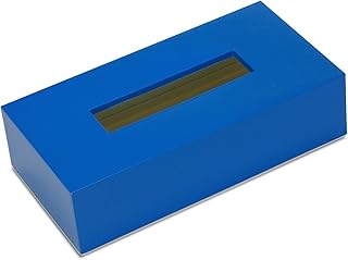 タツクラフト ティッシュボックス ケース カラー BL ブルー ティッシュケース 車 おしゃれ かわいい 白 ホワイト スリム ティッシュカバー ティッシュ 箱 ケース ホルダー ティッシュボックスケース ティッシュBOX ティッシュBOXケース ティッシュBOXカバー ティッシュBOXホルダー ティッシュBOX入れ 車用 漆器 紀州漆器 橋本達之助工芸 TATSU-CRAFT 日本製